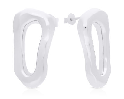 Kolczyki srebrne sztyfty oryginalny wzór pr.925