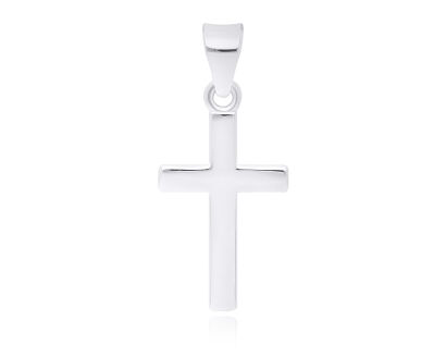 Srebrny krzyżyk gładki pr.925