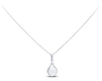 Zawieszka srebrna z perłą pr.925 - 2