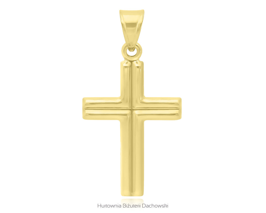 Złoty krzyżyk pr.585 zawieszka