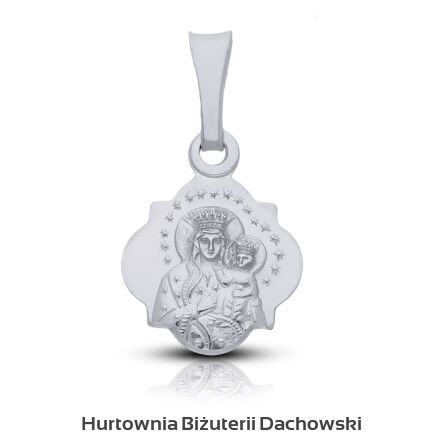 Srebrny medalik Matka Boska Częstochowska pr.925