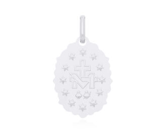 Medalik Srebrny Matka Boska Cudowna pr.925 - 4
