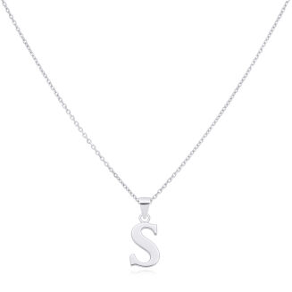 Zawieszka srebro 925 Litera S - 3