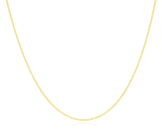 Łańcuszek srebrny pozłacany splot Lisi Ogon pr.925 - 3