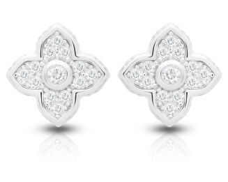 Kolczyki srebrne sztyfty z cyrkoniami pr.925 - 2