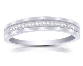 Pierścionek srebrny ozdobiony cyrkoniami pr.925 - 2