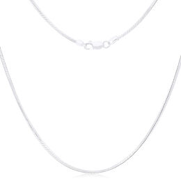 Łańcuszek srebrny splot linka gruby pr.925
