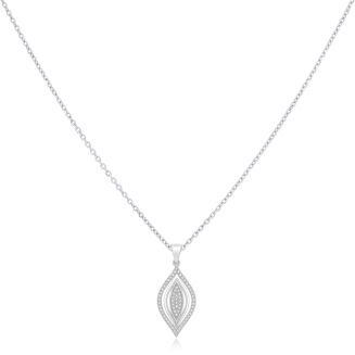 Zawieszka srebro 925 elegancka z cyrkoniami - 3