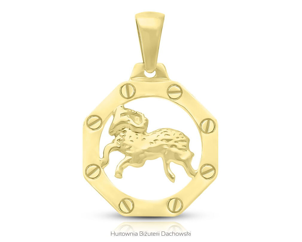 Zawieszka złota 585 znak zodiaku Baran