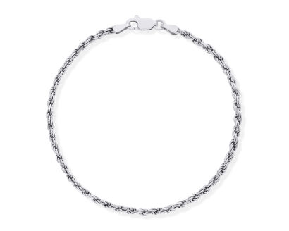 Bransoletka srebrna splot Kordel pr.925