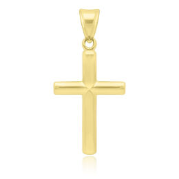 Krzyżyk złoty pr.585 gładki