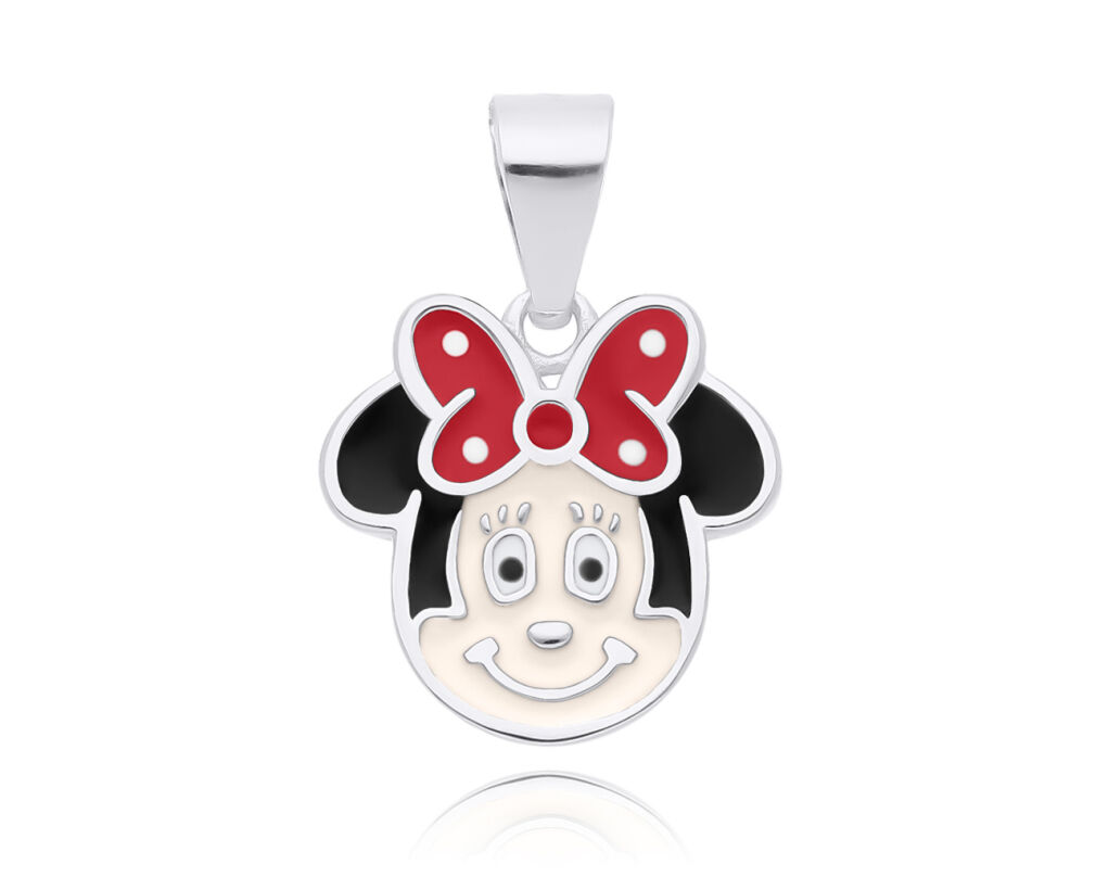 Zawieszka srebrna dla dziecka Myszka Minnie