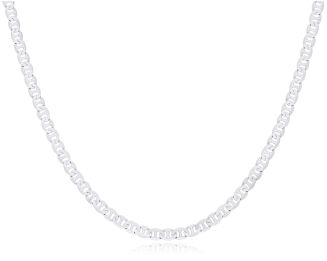 Łańcuszek srebrny rodowany splot Gucci pr.925 - 3