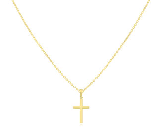 Złoty krzyżyk 585 gładki - 2