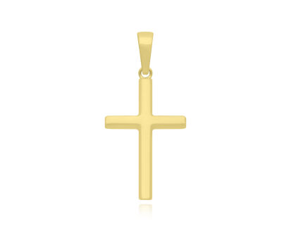 Złoty krzyżyk 585 gładki