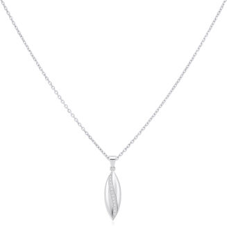 Zawieszka srebro 925 elegancka z cyrkoniami - 3