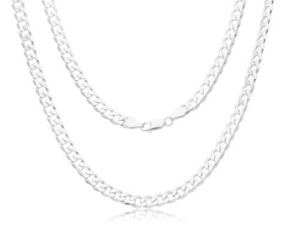 Łańcuszek męski srebrny pancerka pr.925