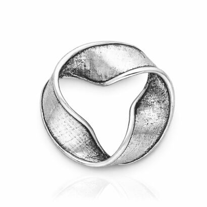 Zawieszka srebrna 925 nowoczesny wzór