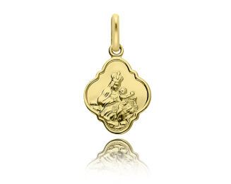 Medalik złoty 585 Szkaplerzny - 3