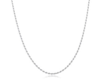 Łańcuszek srebrny splot kordel pr.925 - 4