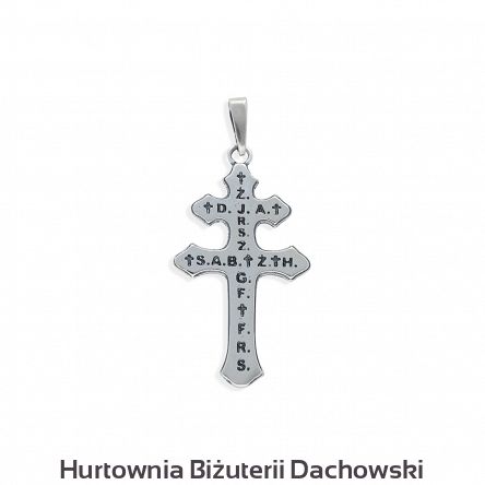 Krzyż srebrny karawaka Świętego Zachariasza