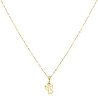 Zawieszka złota 585 aniołek - 3