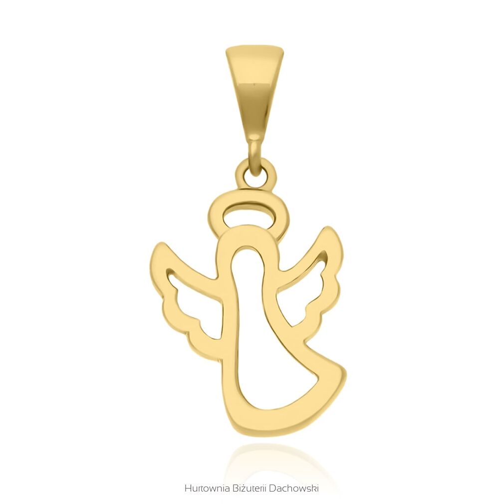 Zawieszka złota 585 aniołek