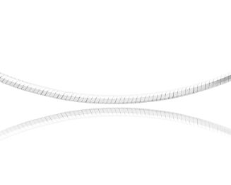 Łańcuszek srebrny damski splot linka - 2