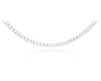 Łańcuszek srebrny splot pancerka - 2