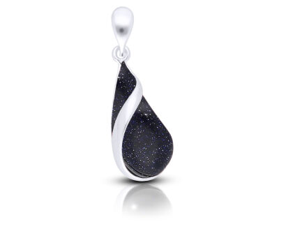 Srebrna zawieszka duża z Nocą Kairu