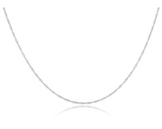 Srebrny łańcuszek splot singapur damski pr.925 - 3