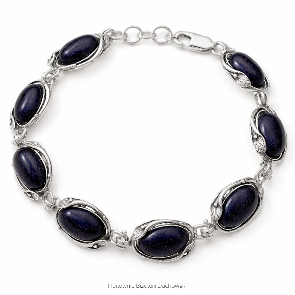 Bransoletka srebrna 925 z Nocą Kairu