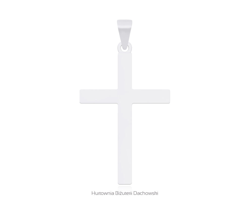 Srebrny krzyżyk gładki pr.925