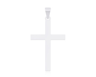 Srebrny krzyżyk gładki pr.925