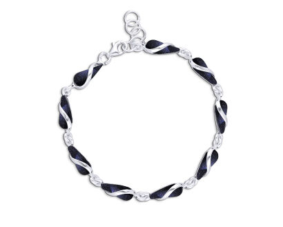 Bransoletka srebrna z Nocą Kairu