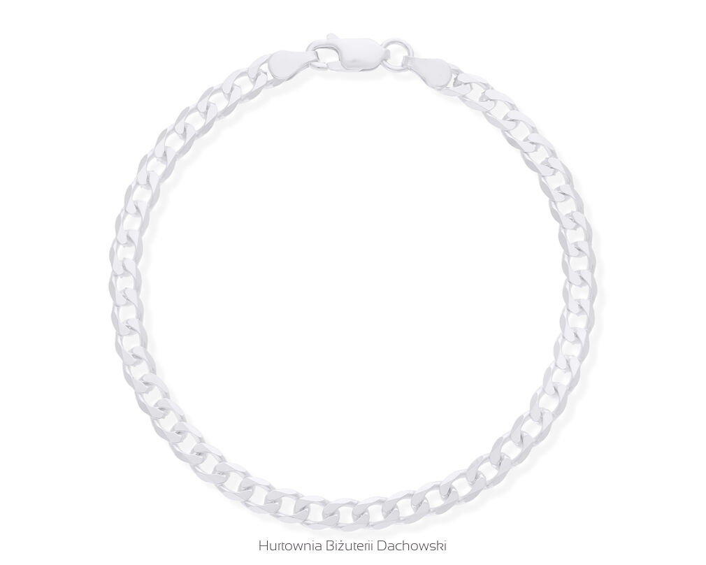 Bransoletka srebrna splot 