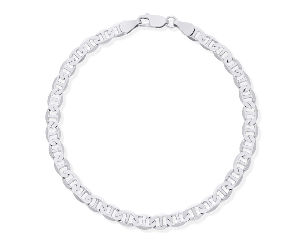 Bransoletka srebrna szeroka splot Gucci pr.925