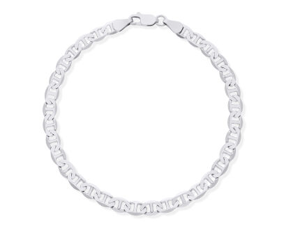 Bransoletka srebrna szeroka splot Gucci pr.925