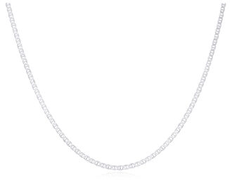 Łańcuszek srebrny splot Gucci rodowany pr.925 - 3