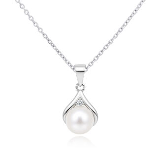 Zawieszka srebro 925 elegancka perła - 4