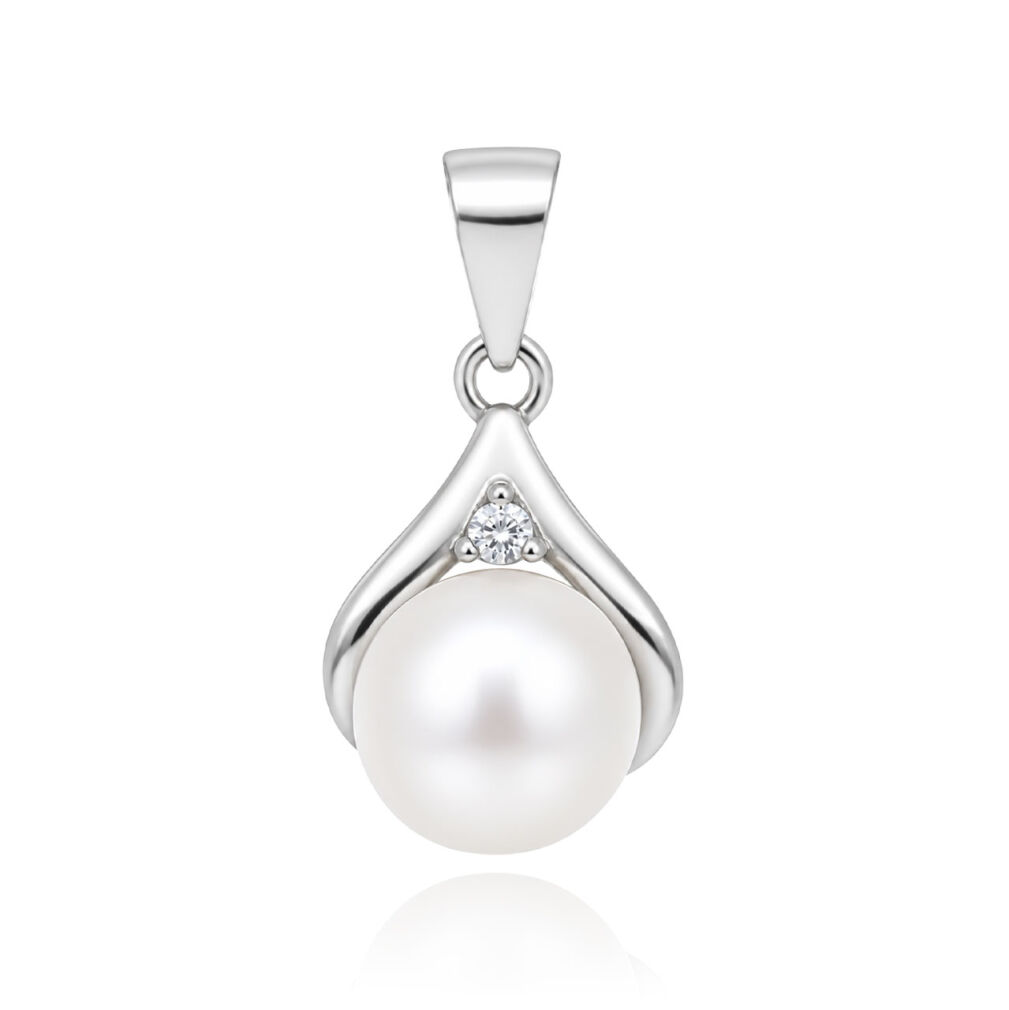 Zawieszka srebro 925 elegancka perła