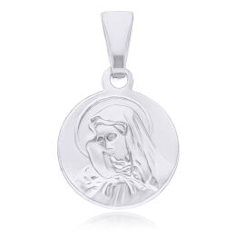Medalik srebrny Matka Boska Madonna pr.925