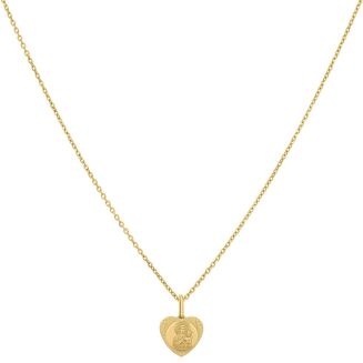 Medalik srebrny złocony Matka Boska Częstochowska - 2