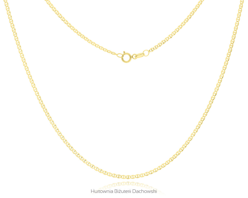 Złoty łańcuszek splot Gucci pr.585