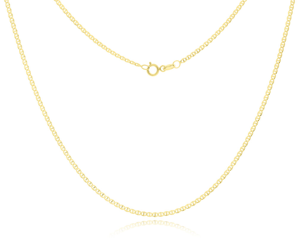 Złoty łańcuszek splot Gucci pr.585